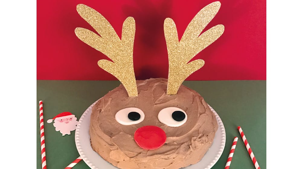 Gâteau de Rudolphe le renne