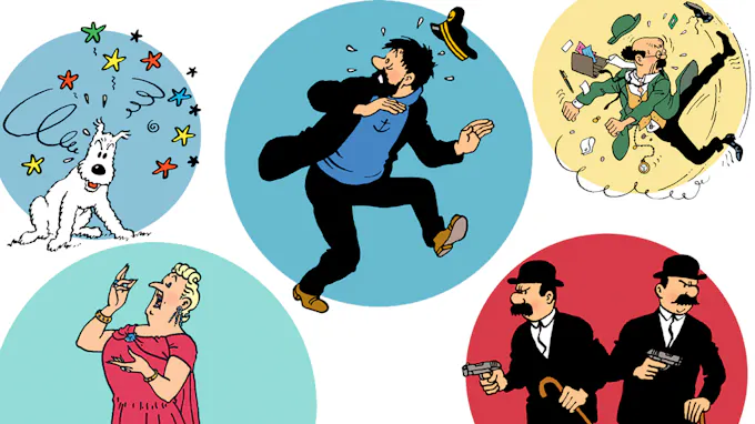Personnages De Les Aventures De Tintin