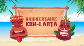 Comment organiser un anniversaire Koh-Lanta ?