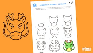 Apprendre à dessiner : un dragon