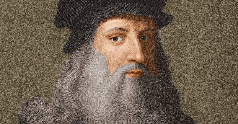Portrait de Leonard de Vinci