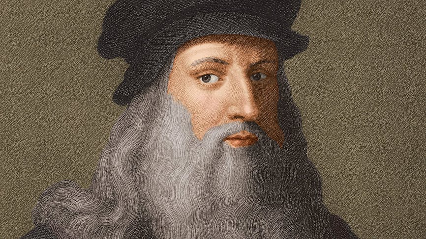 Portrait de Leonard de Vinci