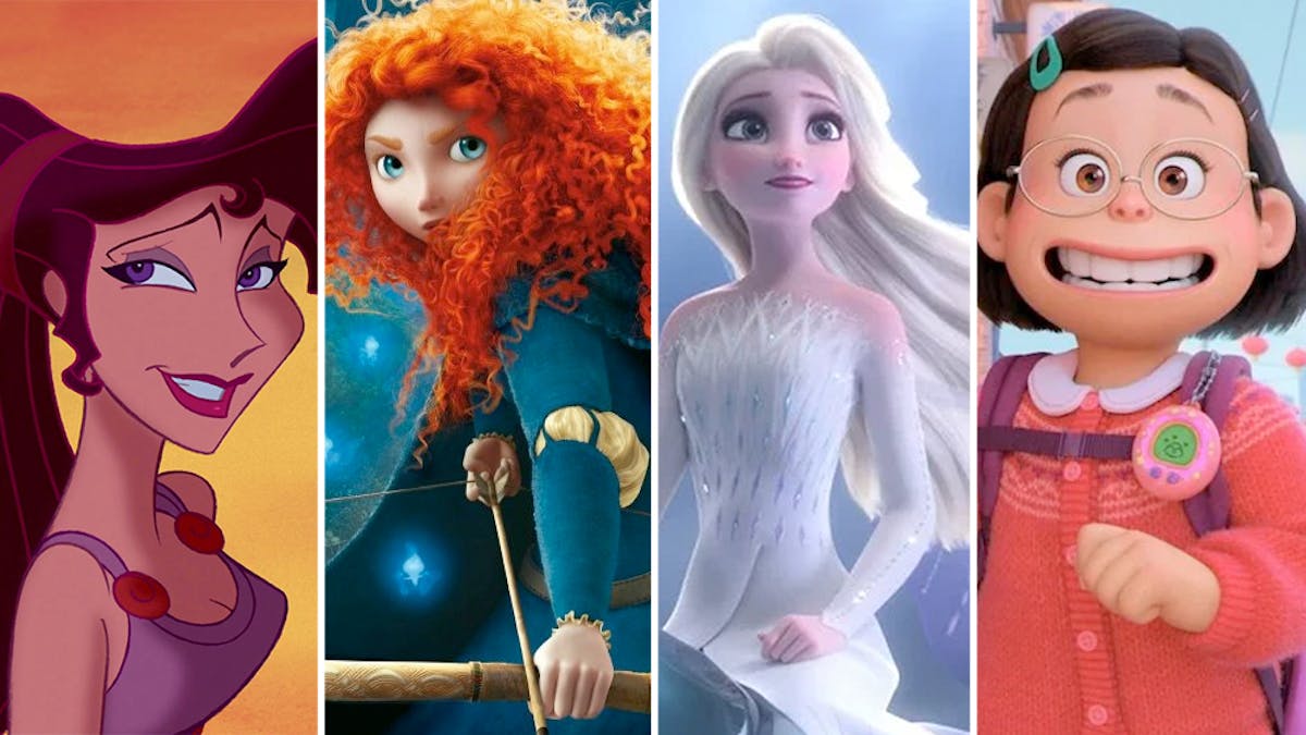 héroïnes Disney Pixar qui détonnent