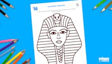 Coloriage de Pharaon