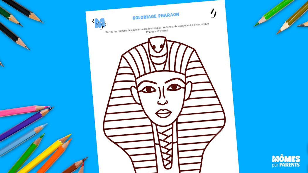 Coloriage de Pharaon