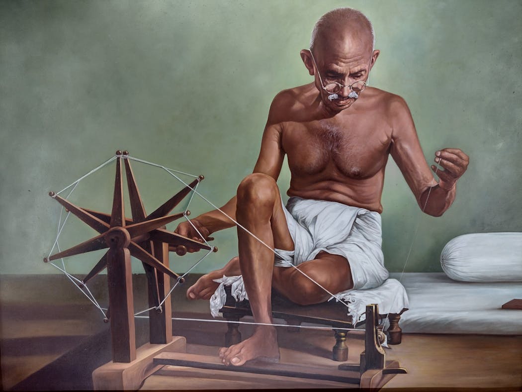 Principe de non-violence par Gandhi