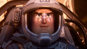 Le film Buzz l’Éclair, un dessin animé de science-fiction partiellement lié à Toy Story