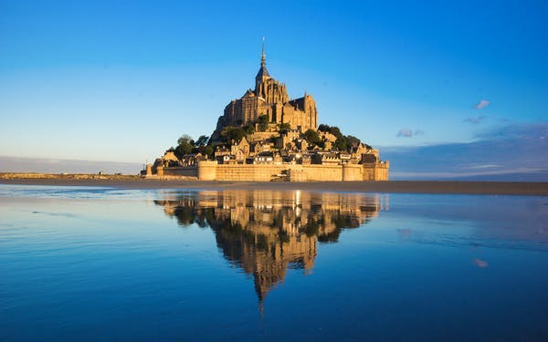 Mont-Saint-Michel en Normandie France