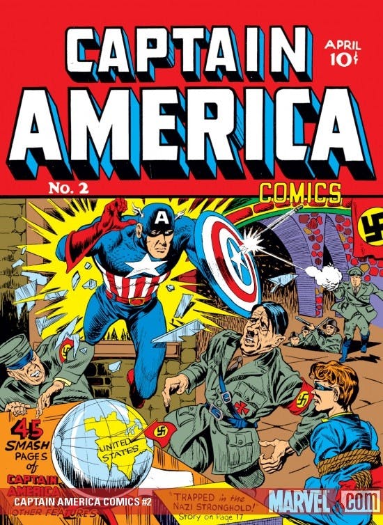 Comics de Captain America contre Hitler