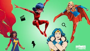 Le pouvoir des super-héroïnes sur les petites filles