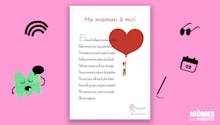Un poème à imprimer pour sa maman