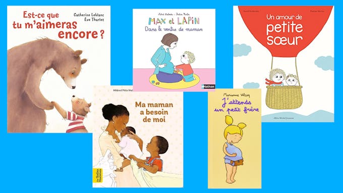 livres pour enfant pour préparer à l'arrivée du bébé