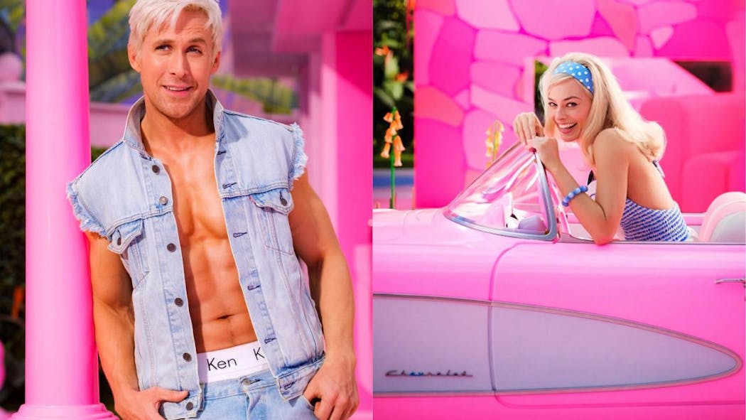 Barbie le film avec Ryan Gosling et Margot Robbie