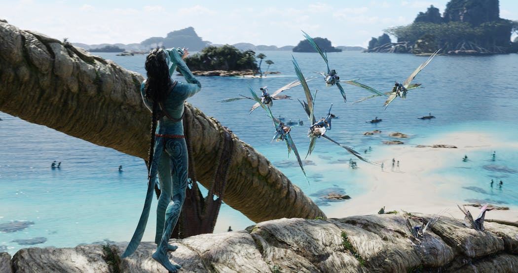 Scène du film Avatar - La voie de l'eau