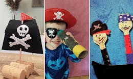 18 activités manuelles et créatives sur le thème des pirates