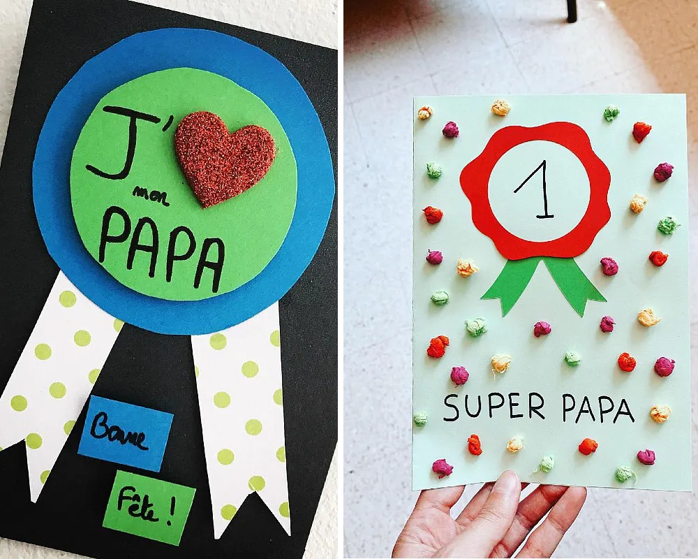F te Des P res 20 Cartes Faites Par Des Enfants De Maternelle MOMES f-te-des-p-res-20-cartes-faites-par-des-enfants-de-maternelle-momes