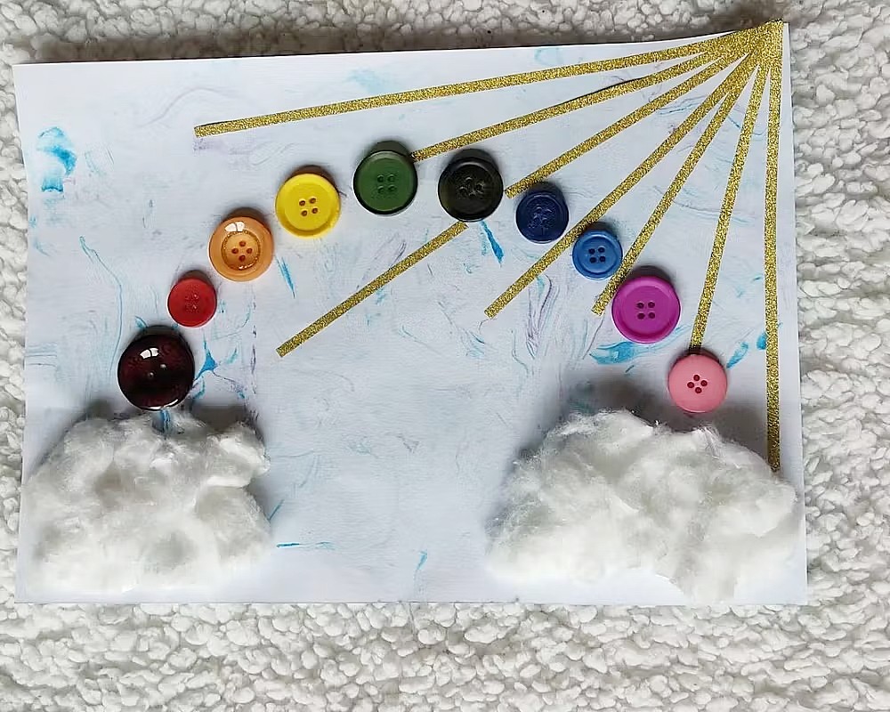 Lot De Boutons En Plastique Mixte - 100g, Diamètre 11 à 25 Mm, Doré | Pour Couture, Tricot, DIY, Décoration Enfant - 2