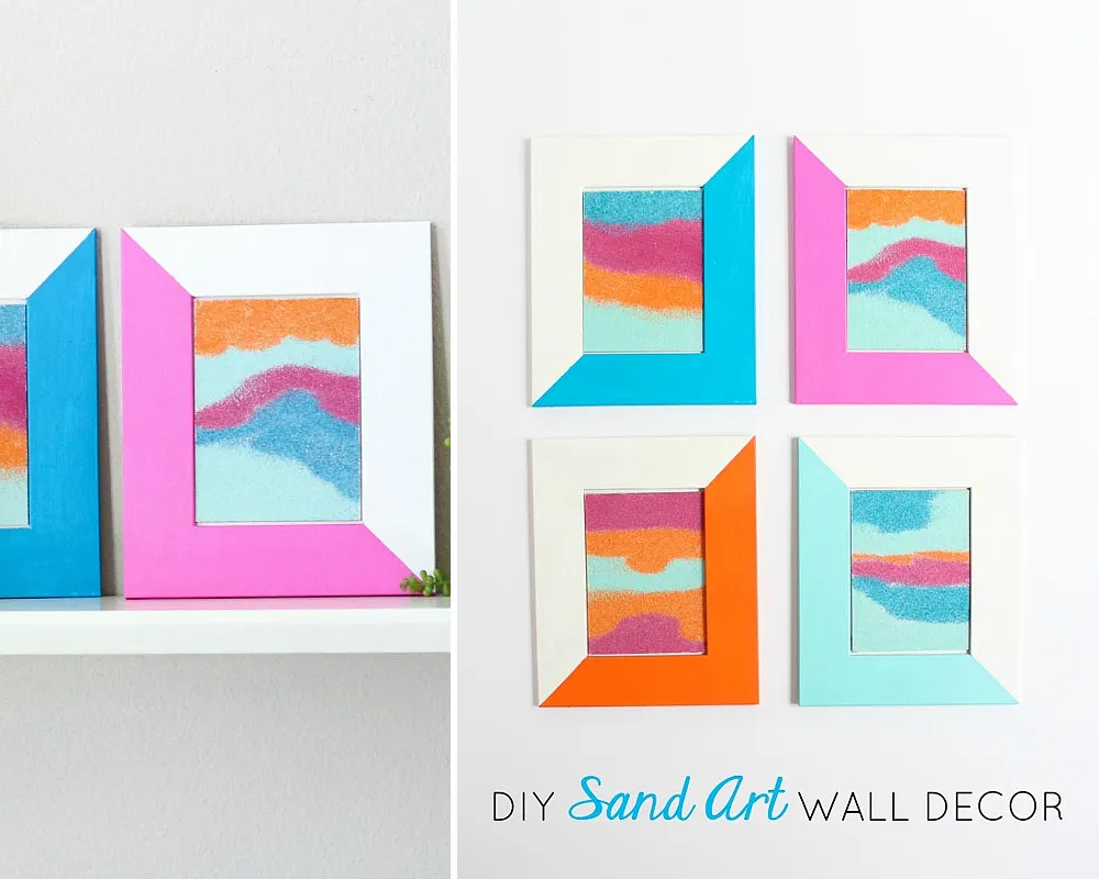 Découvrez 10 projets avec du sable coloré pour les enfants ! | MOMES