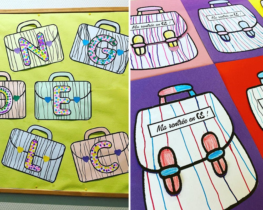 18 activités pour la rentrée en classe de maternelle | MOMES