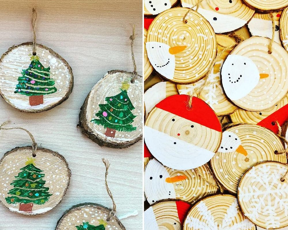 15 bricolages avec des rondins de bois pour les enfants | MOMES