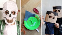 22 masques d'Halloween pour enfants faciles à fabriquer