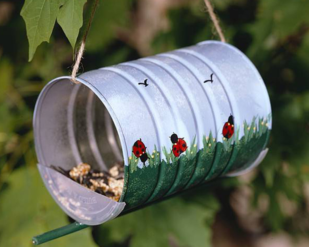 Nichoir à Oiseaux En Bois DIY - Kit à Assembler - Décoration Jardin Éducative - Large Entrée - Pour Enfants Et Observation Nature