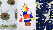 40 idées de cartes de vœux faciles à fabriquer avec les enfants