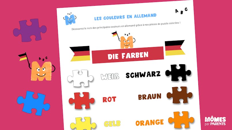 Apprendre les couleurs en allemand