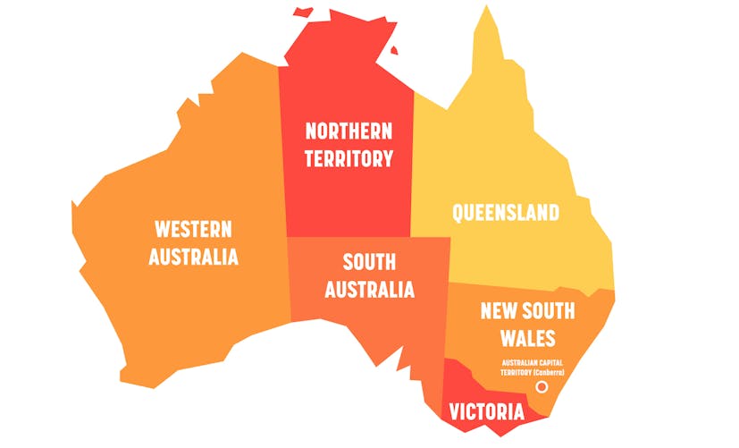 Géographie Australie : où se trouve l'Australie, ses villes et régions