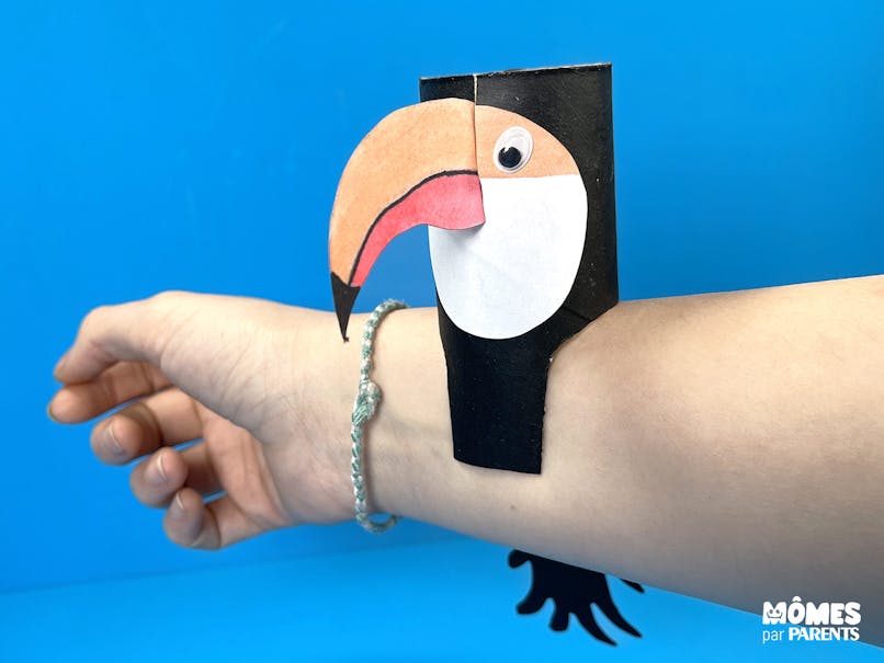 Installer le toucan sur votre bras
