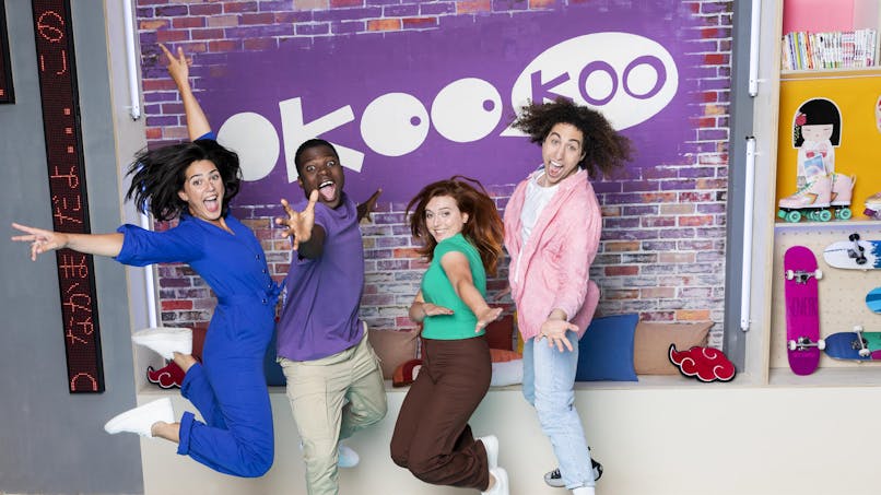 L'équipe de l'émission Okoo-koo