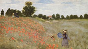Le peintre Claude Monet