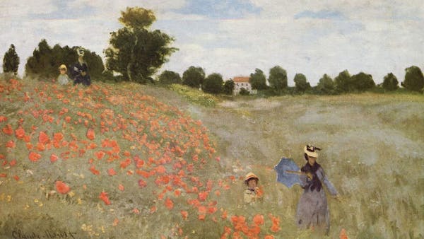 Le peintre Claude Monet