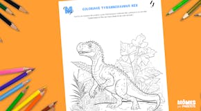 Coloriage Tyrannosaurus Rex