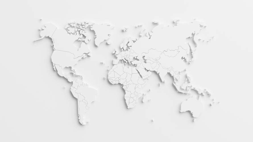 Carte du monde 