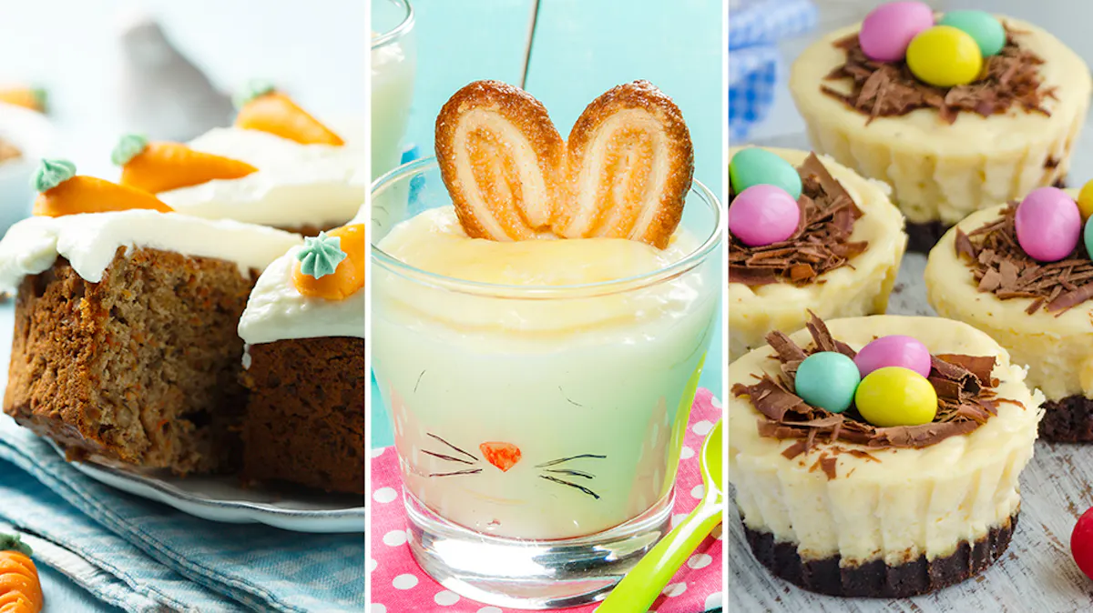 Découvrez nos idées de recettes sucrées spéciales Pâques | MOMES