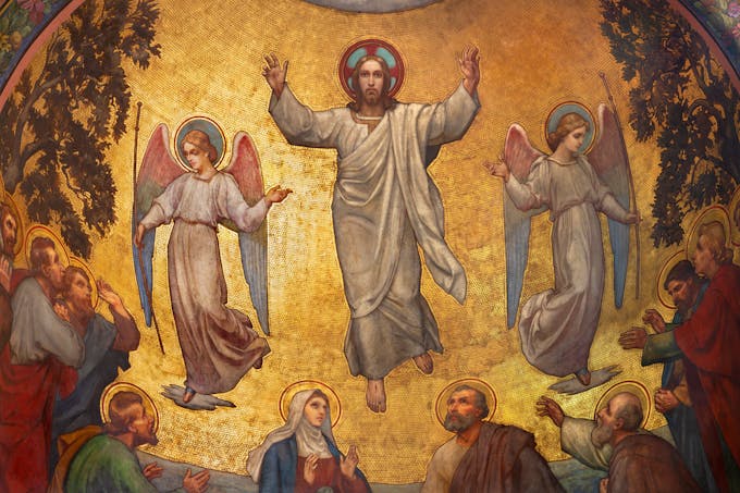 illustration de la fête religieuse de l'Ascension