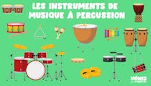 Les instruments de musique à percussion