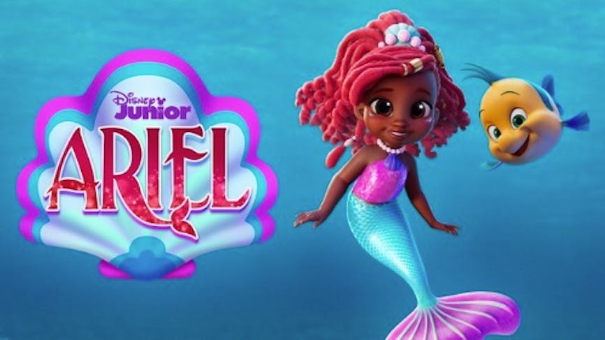 Affiche de la série Disney "La petite sirène".