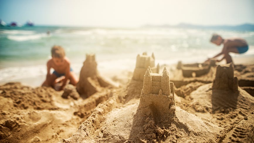 Construire un château de sable 