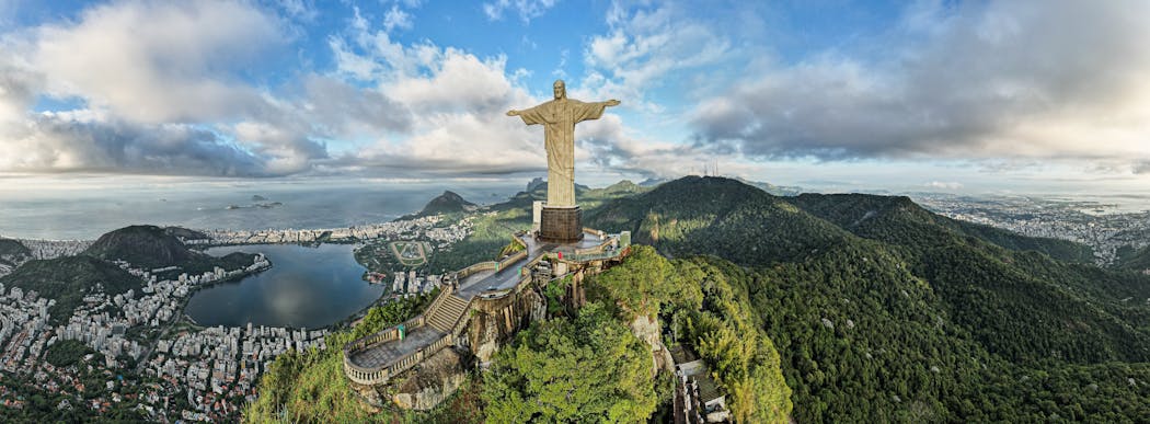 Le Christ Rédempteur à Rio de Janeiro