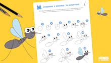 Apprendre à dessiner : un moustique