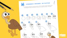 Apprendre à dessiner : un vautour