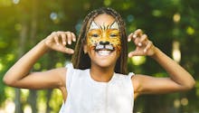Maquillage enfant facile : Le tigre