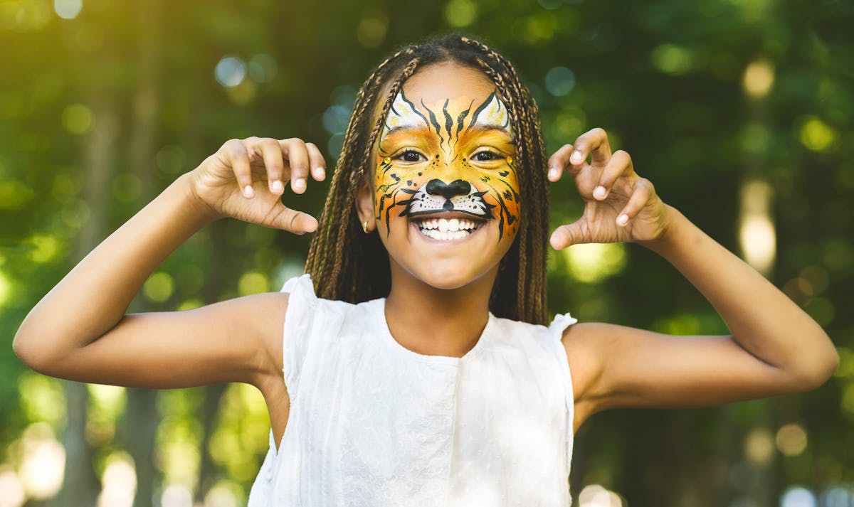 Kit de maquillage pour tigre pour enfants