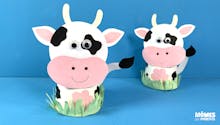 DIY Petite vache en gobelet