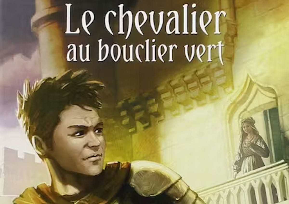 LIVRE DE POCHE JEUNESSE- LE CHEVALIER AU BOUCLIER VERT / ODILE