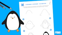 Apprendre à dessiner : un pingouin