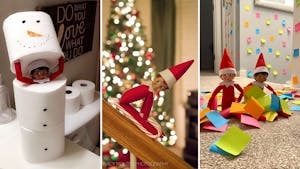 Noël : des idées de bêtises pour les elfes de Noël "Elf on the Shelf"