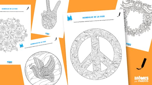 Coloriages Mandalas pour Enfants (Mandalas) – Dessins à colorier –  Coloriages à Imprimer Gratuits